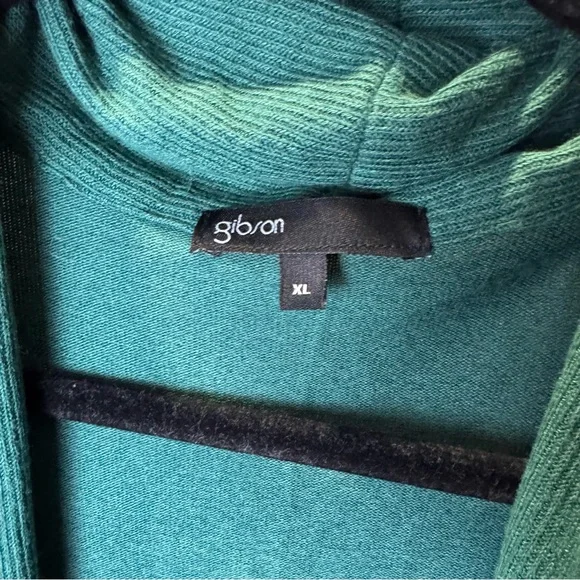 Gibson Emerald Green Open Cardigan - Picture 2 of 8